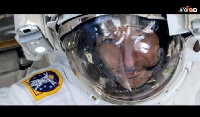 Eva 23, la passeggiata da brivido di Parmitano in un film