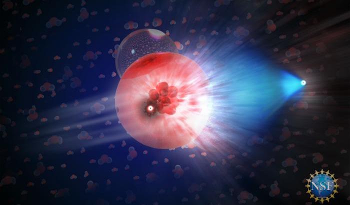 Neutrini e fotoni, per la prima volta dalla stessa sorgente cosmica