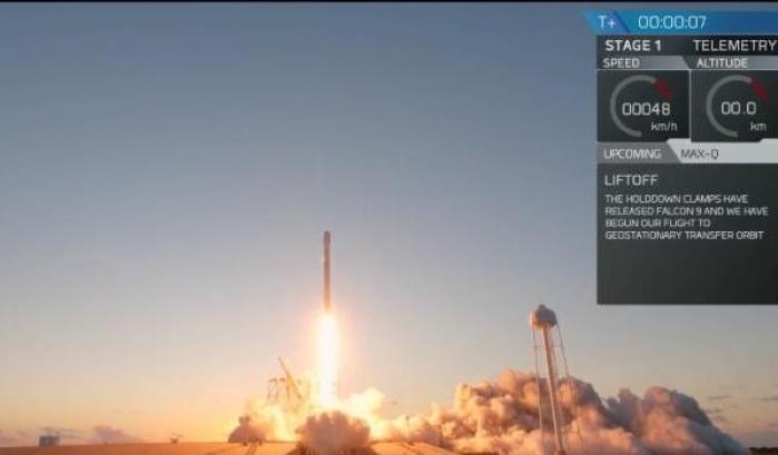 Falcon 9, stesso razzo al terzo riutilizzo