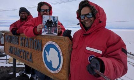 Dall’Antartide alla Iss, il viaggio di un selfie attraverso il Dtn