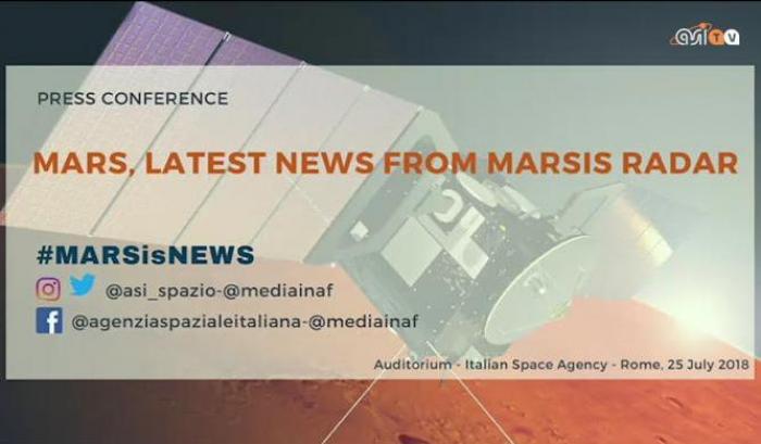 Conferenza stampa: Latest news from MARSIS radar