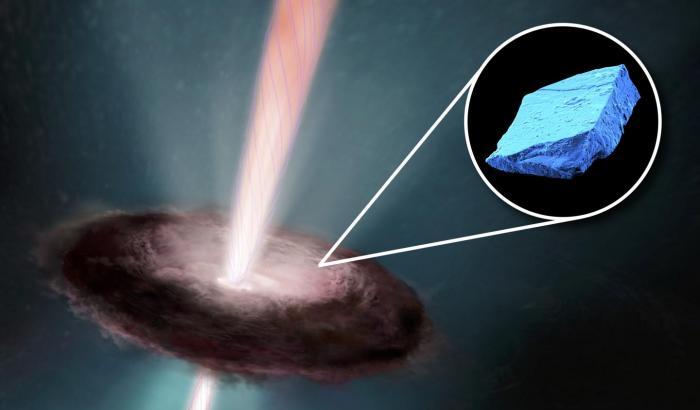 Cristalli blu rivelano il passato turbolento del Sole