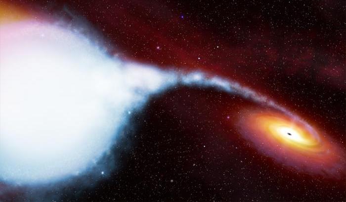 Cygnus X-1, quella strana materia attorno al buco nero