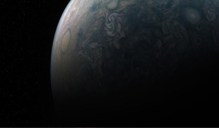 Vortici e correnti a getto, l’ultimo scatto di Juno