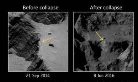 Rosetta, comete attive grazie al deperimento di massa