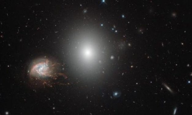 Una galassia in technicolor per Hubble