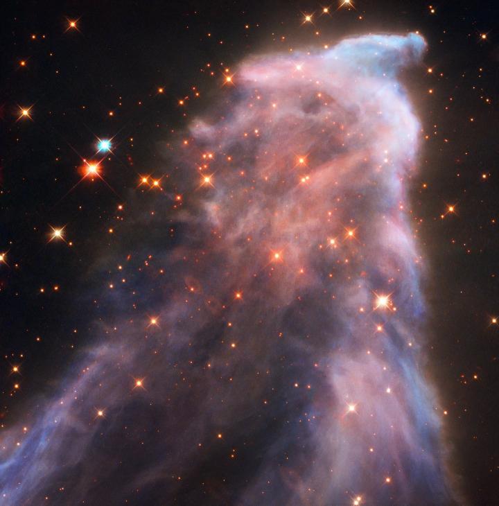 Un ‘fantasma’ cosmico per Hubble