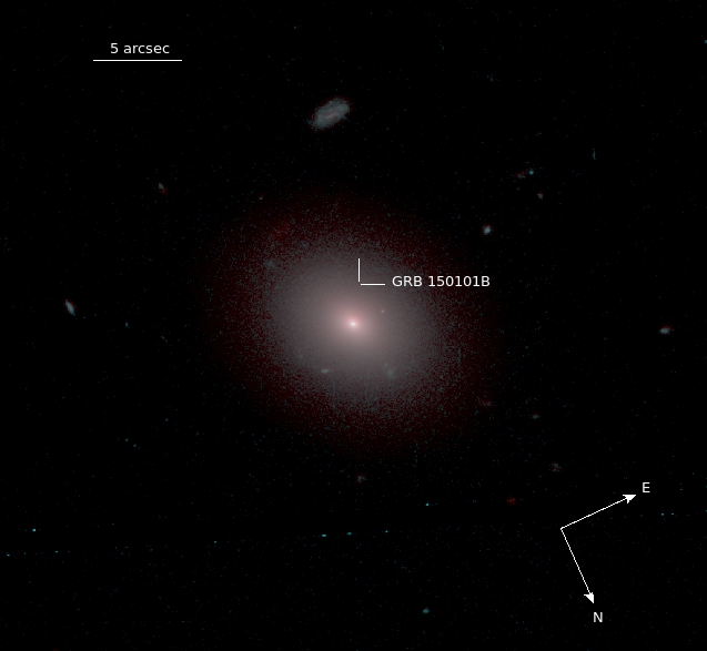 Scoperto il primo sosia di GW170817