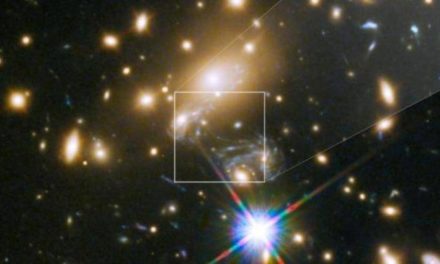 Una stella da record per Hubble