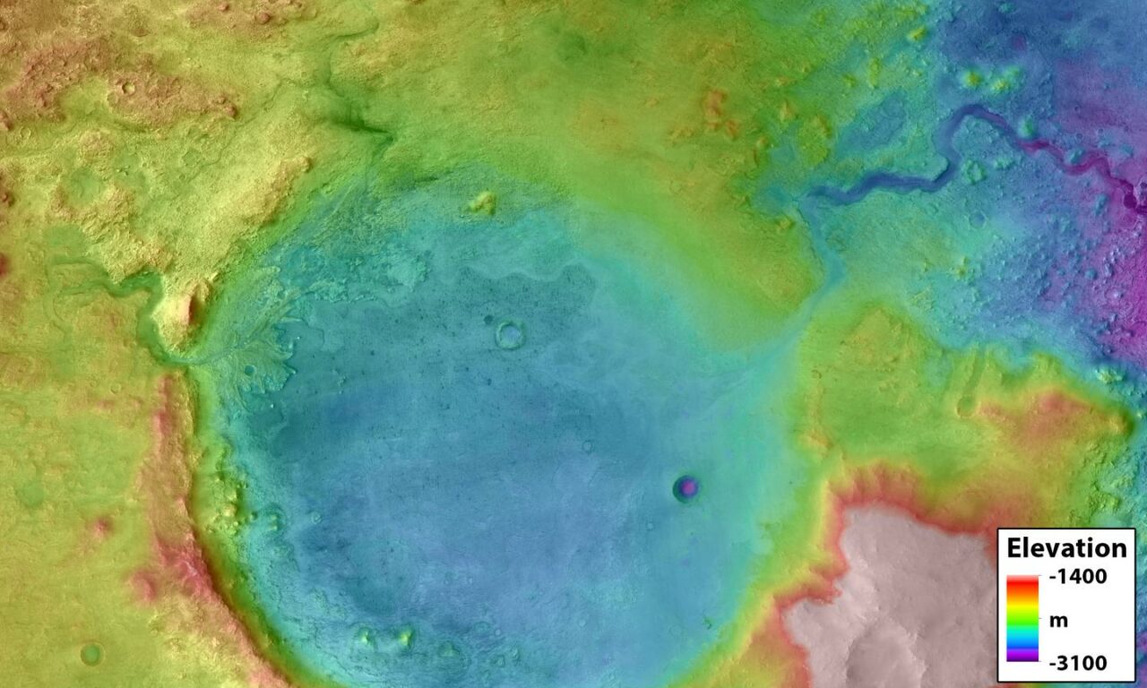 I laghi esondati hanno scavato i canyon su Marte