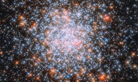Un cluster ‘giovanile’ nel mirino di Hubble