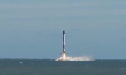 Atterraggio fallito per il  primo stadio del Falcon 9