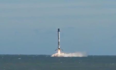 Atterraggio fallito per il  primo stadio del Falcon 9