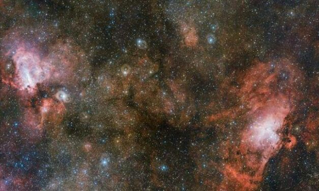 Aquila, Omega e Sharpless 2-55: la tripletta di Vst