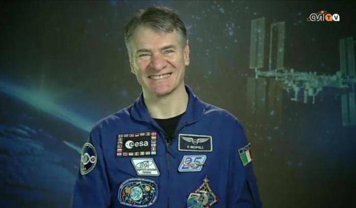 Bentornato Paolo! Nespoli parla con la stampa