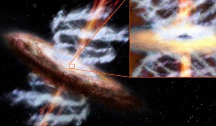 Getti di materia a grandi velocità