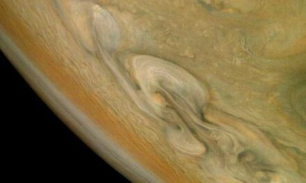 Il nord tempestoso di Giove