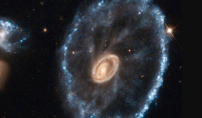 La ‘ruota’ galattica di Hubble