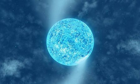 La stella supergigante dal vento a spirale