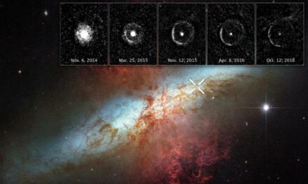 L’eco ‘luminosa’ di una supernova