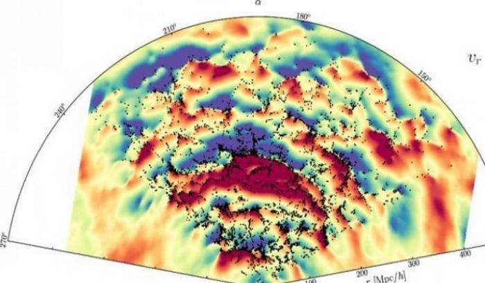 Mappa del cosmo invisibile