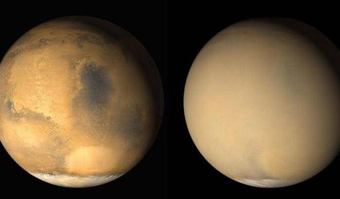 Marte, atmosfera ‘movimentata’