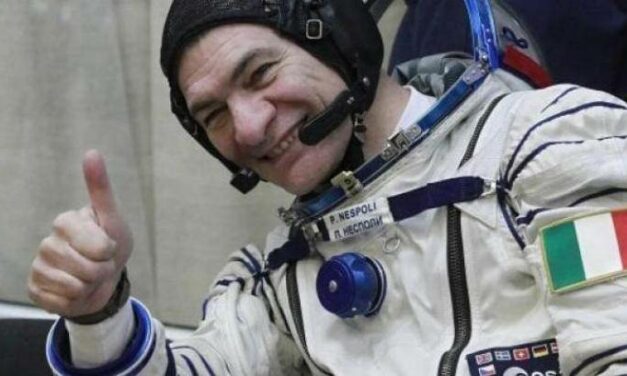 Primo collegamento di Paolo Nespoli dallo spazio