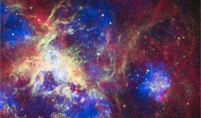 Stelle ‘extra large’ per la Nebulosa Tarantola