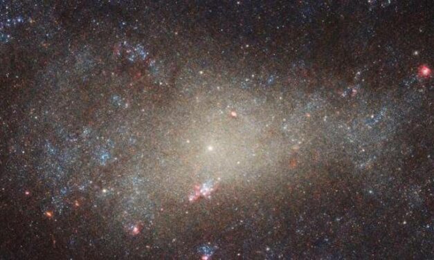 Una galassia ‘dimessa’ per Hubble