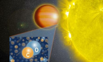 Un ‘hot Jupiter’ fuori dagli schemi