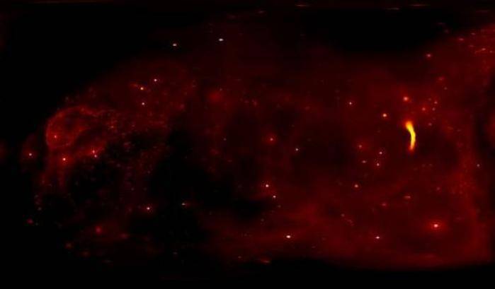 Via Lattea a 360 gradi con Chandra