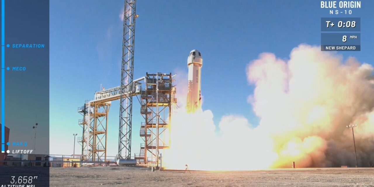 Blue Origin verso il primo volo umano