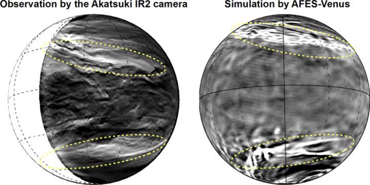 Venere, il puzzle dell’atmosfera a strisce