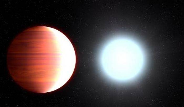 ‘Nevicate’ al titanio su Kepler-13Ab