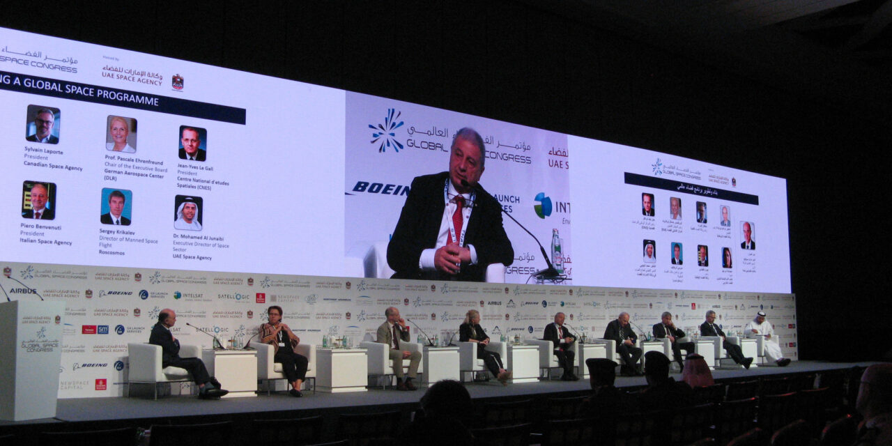 Al via il Global Space Congress ad Abu Dahbi