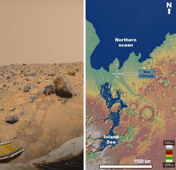 Pathfinder, un mare marziano 22 anni dopo