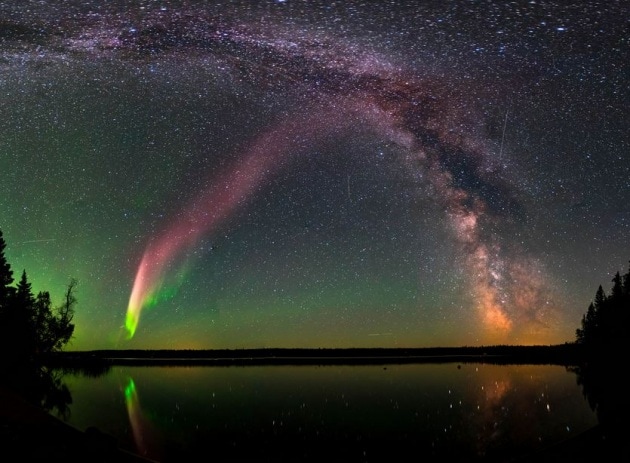 Steve, un’aurora boreale atipica