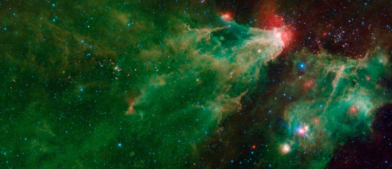 Stelle, nebulose e ammassi in posa per Spitzer