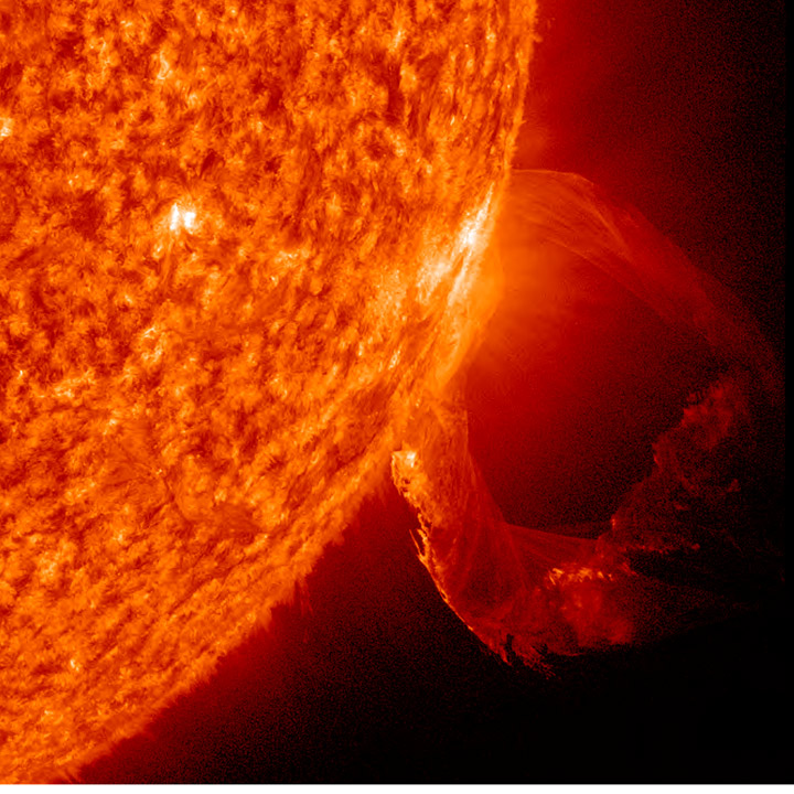 Eruzione stellare trovasi