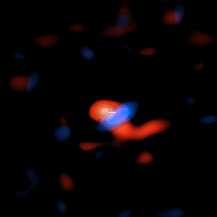 Un gelido ‘abbraccio’ per il buco nero della Via Lattea