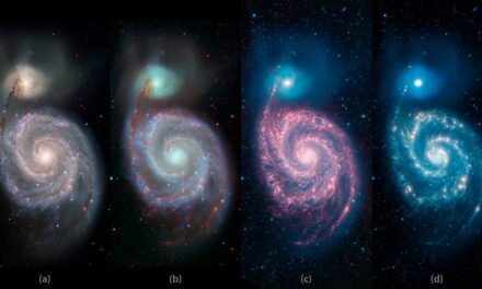 Un Vortice in technicolor per Spitzer