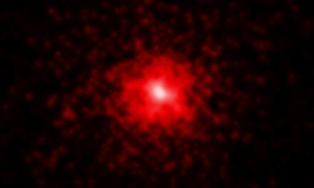 Un ‘cuore’ di materia oscura per la galassia solitaria