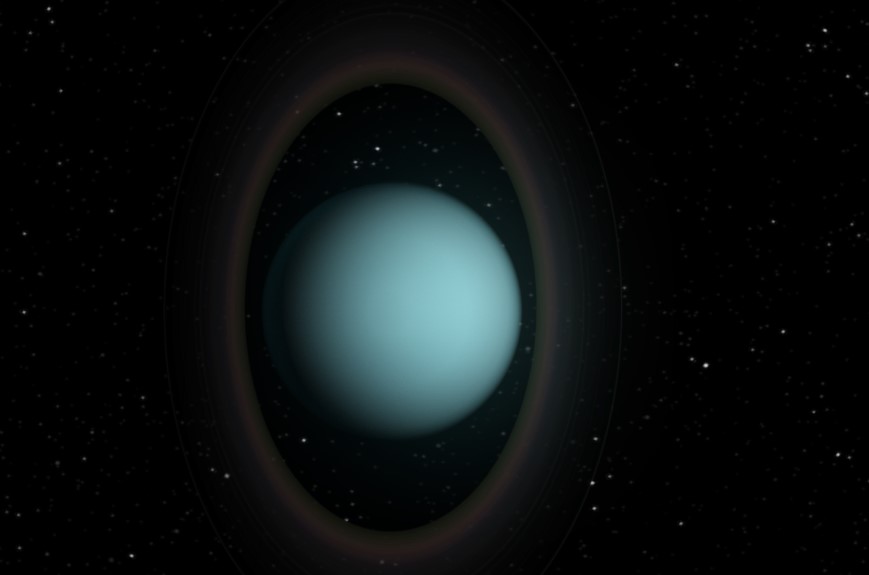 Anelli glaciali per Urano