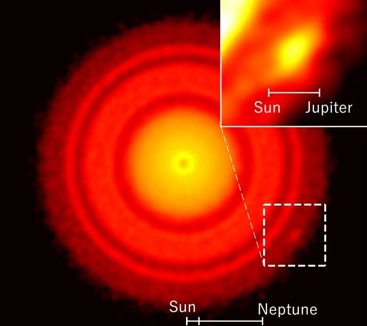 Alma, scoperto il seme di un pianeta