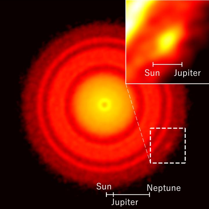 Alma, scoperto il seme di un pianeta
