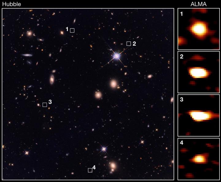 Galassie ai confini del cosmo