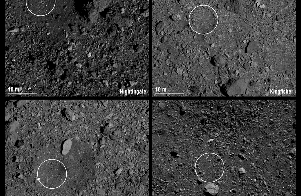 Quattro siti per Osirix Rex