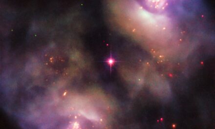 Un’esuberante stella al ‘capolinea’ per Hubble