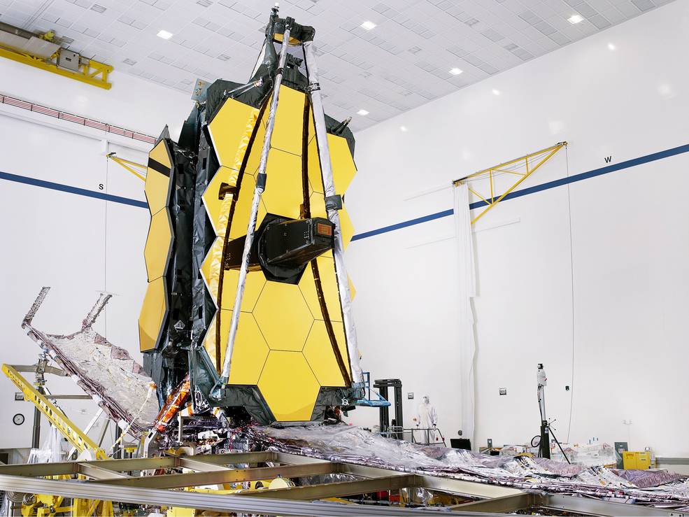 James Webb: assemblaggio completato