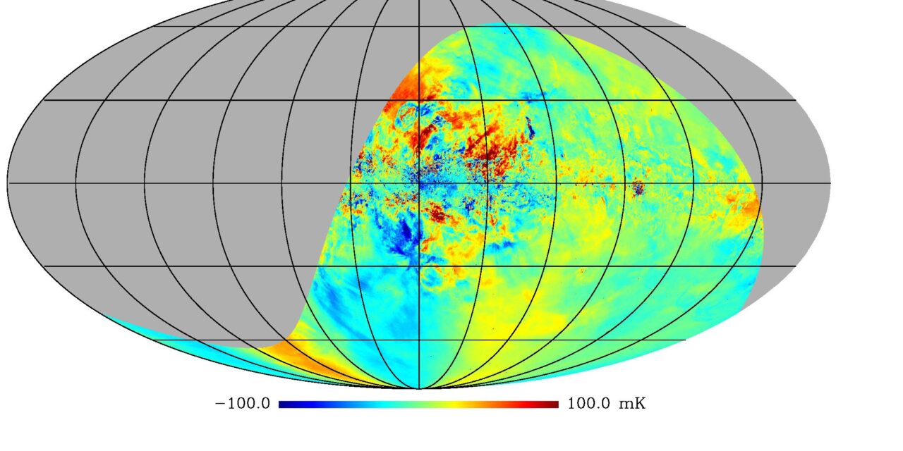 Ecco la più accurata mappa del cielo radio polarizzato